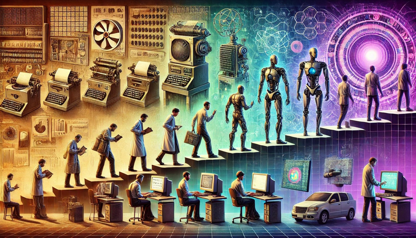 A EVOLUÇÃO DA INTELIGÊNCIA ARTIFICIAL AO LONGO DO TEMPO