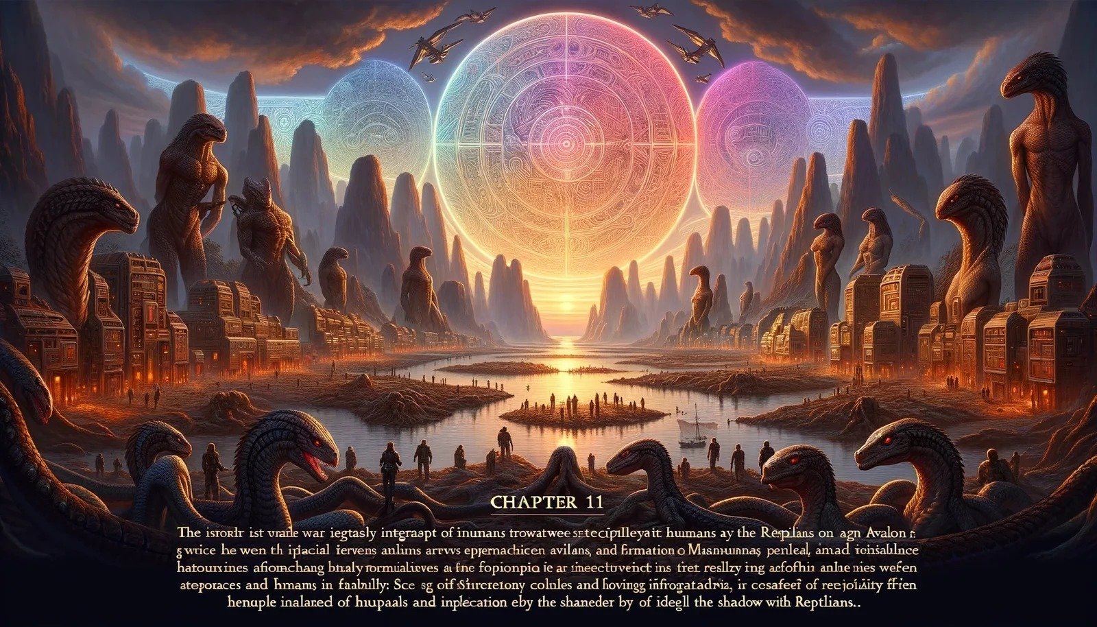 INTEGRAÇÃO DAS POLARIDADES ENTRE HUMANOS E REPTILIANOS - EC-T01P11