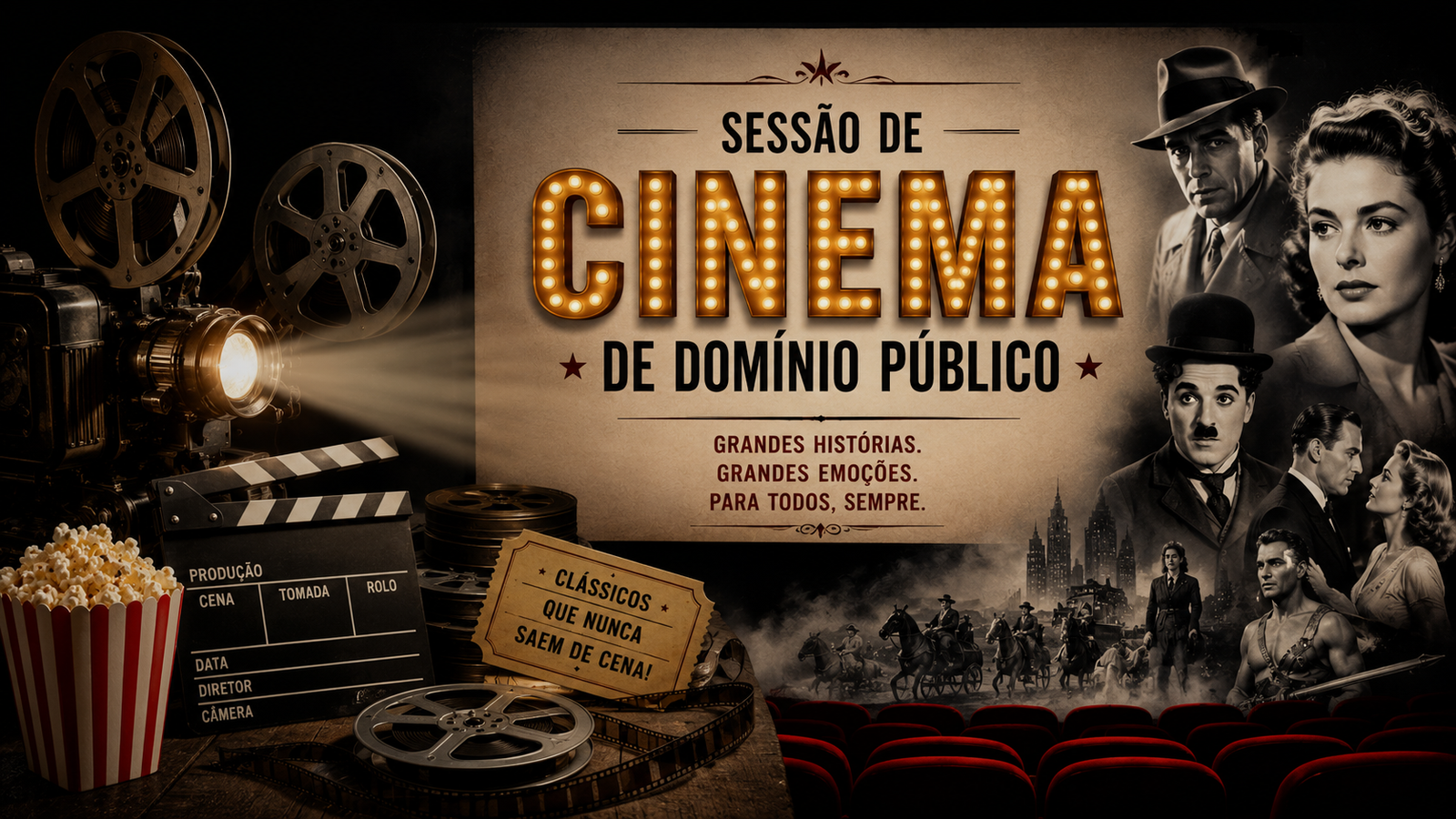 Sessão de Cinema de Domínio Público